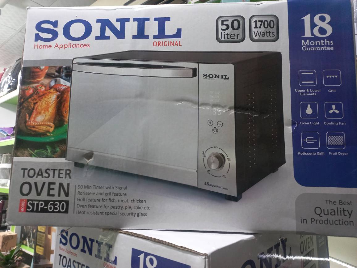 توستر سونیل مدل STP-630 رنگ مشکی